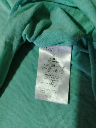 T-shirt Patrizia Pepe teal taglia S