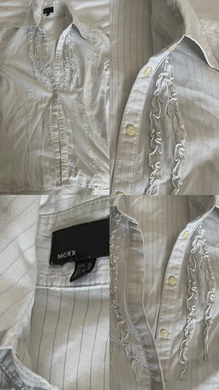 Camiseta Mexx rayas volantes