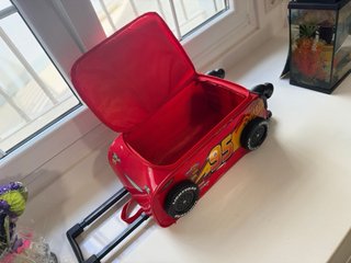 Maleta infantil Coche Rayo McQueen
