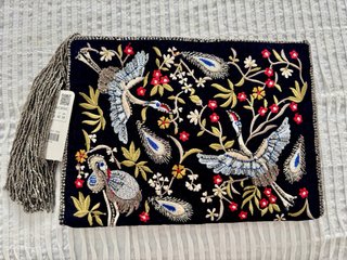 Bolso de mano Zara bordado