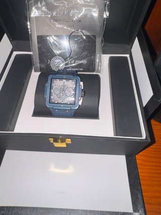 Reloj Hublot Negro/Azul