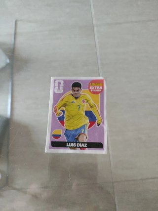 Cromo Luis Díaz Panini Mundial 2026 Extra