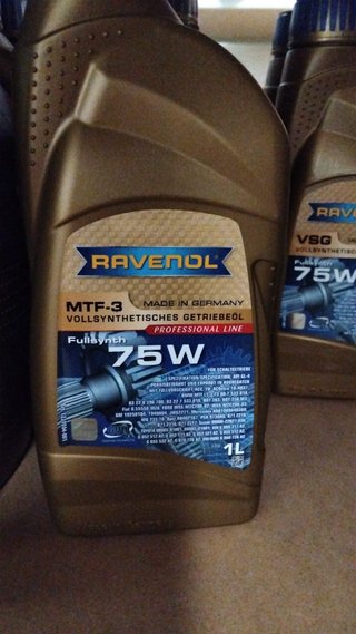 2L Ravenol MTF-3 75W Aceite Transmisión