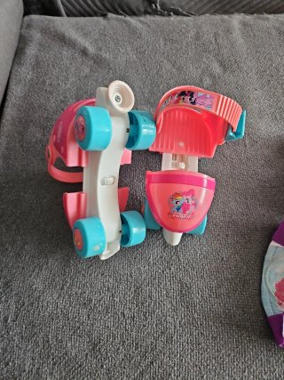 Patines 4 Ruedas y Protecciones My Little Pony