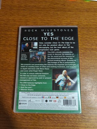 YES - Rock Milestones: Close to the Edge DVD di seconda mano per