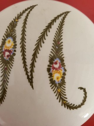 Scatola Ceramica Bassano Decorata