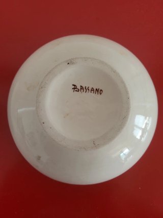 Scatola Ceramica Bassano Decorata