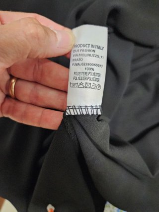 Abito donna estivo nero taglia M