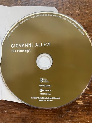 CD Giovanni Allevi - No Concept
