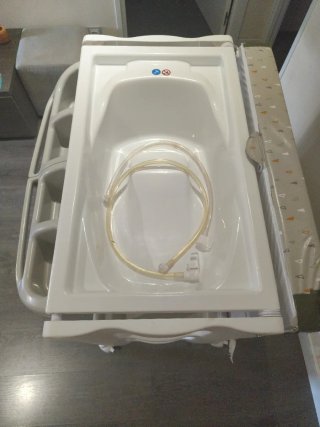 Cambiador y ducha bebé