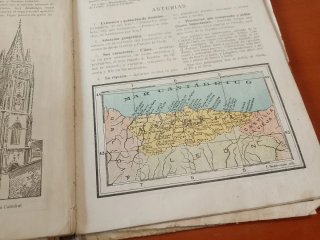 Libro Geografía Atlas Segundo Grado 1929