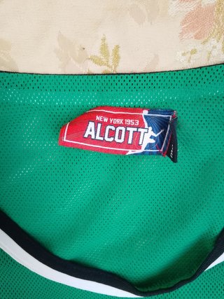 Canotta Chicago 33 Alcott Verde nba shirt vintage