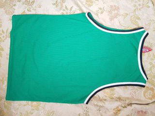 Canotta Chicago 33 Alcott Verde nba shirt vintage
