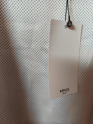 Blusa Mango tirantes lunares