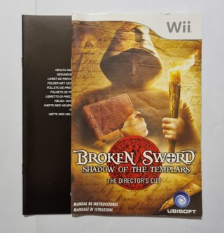Broken Sword Shadow of the Templars Nintendo Wii