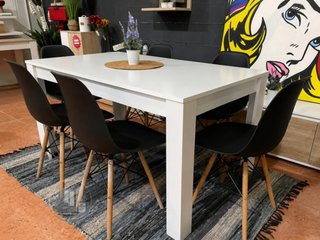 Pack de Mesa Comedor con Seis Sillas