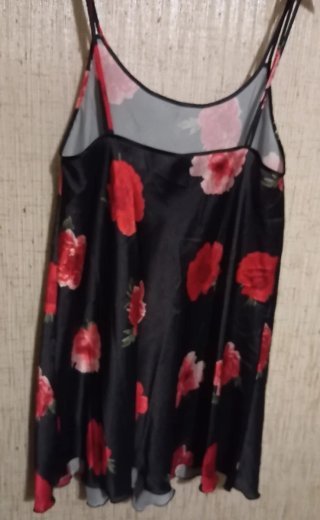 Camisón seda flores Marie Claire