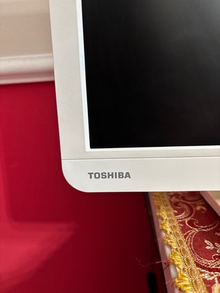 TV Toshiba Piccola Beige/Bianca