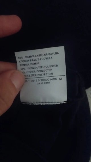T-shirt Sisley nera con stampa