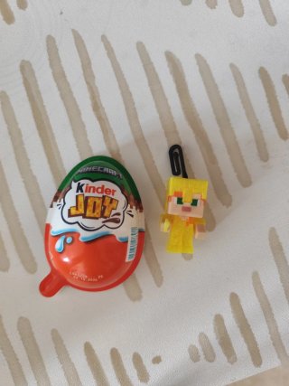 Figura Minecraft Kinder Joy