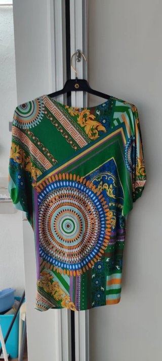 Camiseta vintage licra estampada T/ G