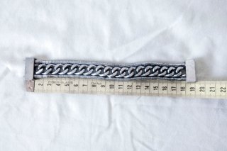 Pulsera cadena triple