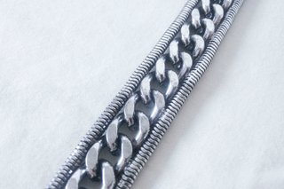 Pulsera cadena triple
