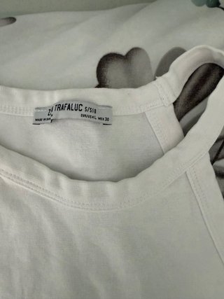 Top Zara Blanco Halter