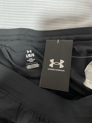 Pantalón corto Under Armour Launch Running Negro