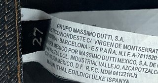 Bermuda vaquera Massimo Dutti Talla 27