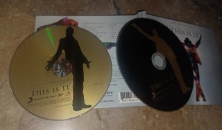 This Is It Michael Jackson 2CDs Harcover Album.