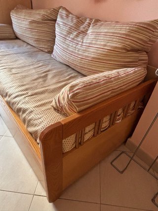 Coppia Divani Letto con Cassetti Estraibili