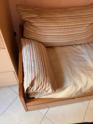 Coppia Divani Letto con Cassetti Estraibili