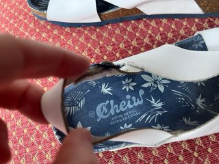 Sandalias Cheiw Blancas Talla 37