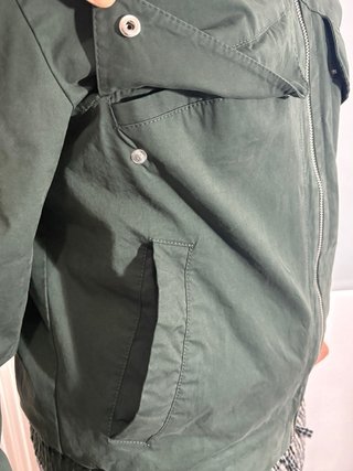 Chaqueta Zara Verde