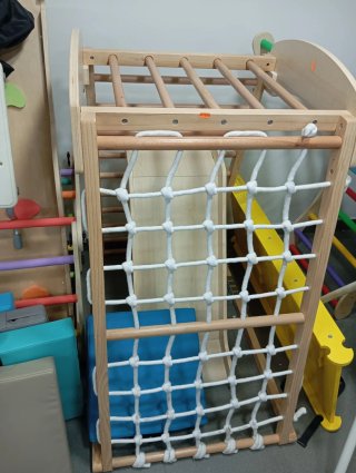 Triángulo Escalada Madera Niños