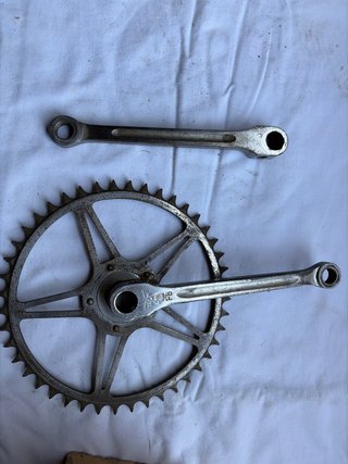 Guarnitura FB alleggerita bici epoca