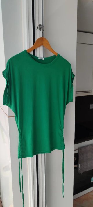 Camiseta verde licra T/G