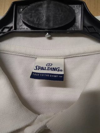 Polo Spalding Uomo Cotone Bianco