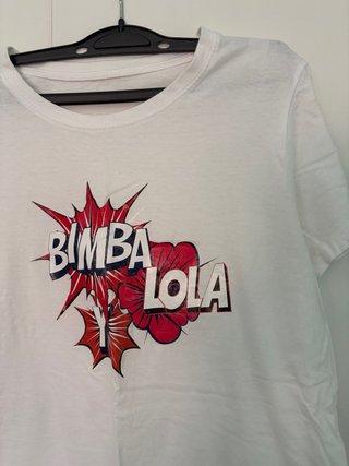 Camiseta blanca Estampada