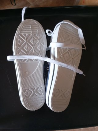 Scarpe OVS blu e bianche taglia 38