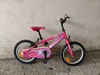 Bicicleta infantil rosa Meteor Condor