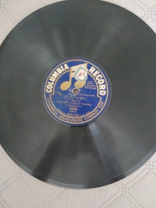 Disco Vinilo Pizarra Columbia Record 78 Rpm