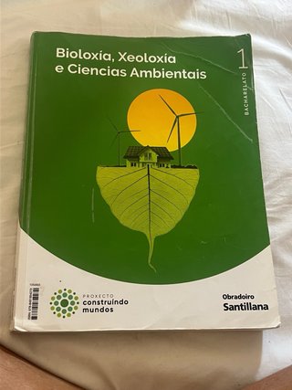 Libro 1º Bachillerato Biología, Geología y C. Ambi