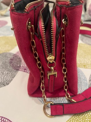 Bolso rosa y dorado PARFOIS