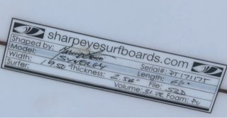 Tabla Surf Sharpeye Sinergy