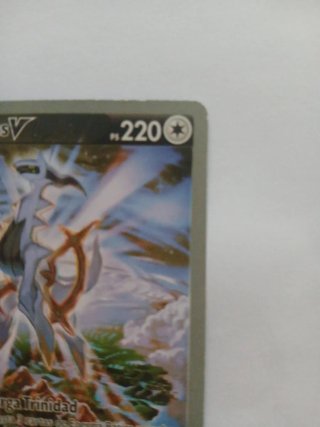 Carta Pokémon Arceus V 220 PS