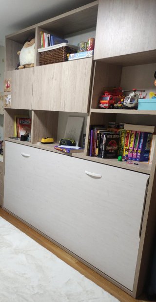 Mueble modular marca JJP+ colchón Sonpura