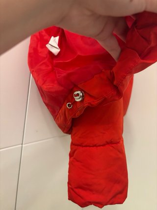 Abrigo Plumífero acolchado Rojo Talla S Primark