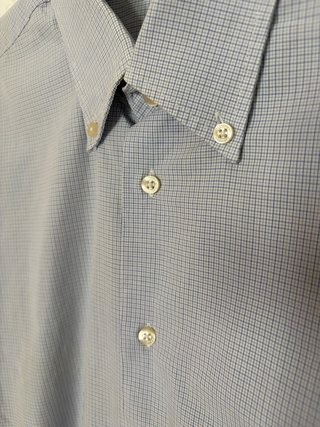 Camisa Ellesse Vintage Y2K XL Microcuadros